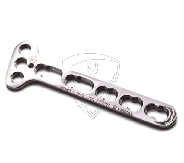 Small Oblique T-Plate Locking 3.5mm